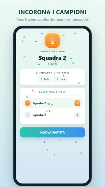 30 Seconds – la squadra vincitrice