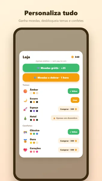 Puzzle de blocos – loja de temas