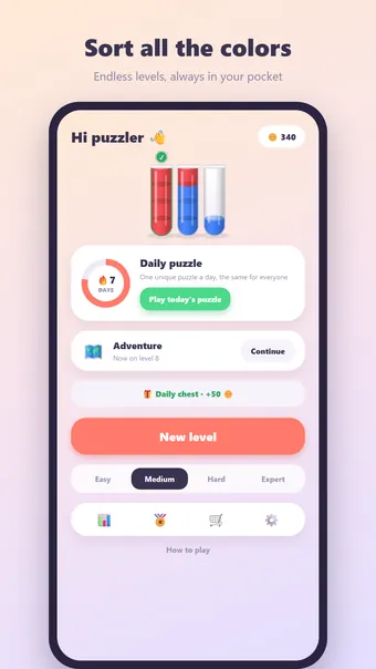 Color Sort screenshot 1