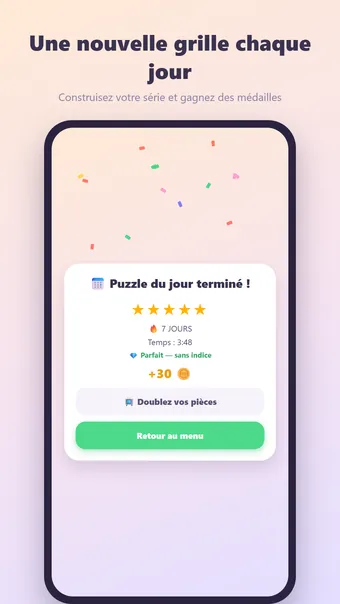 Mots croisés – défi du jour