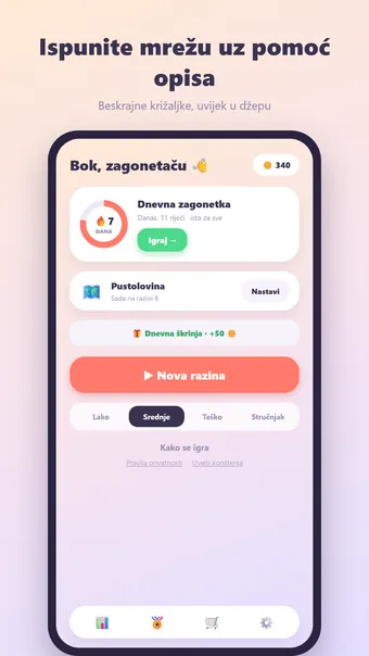 Križaljka – glavni izbornik