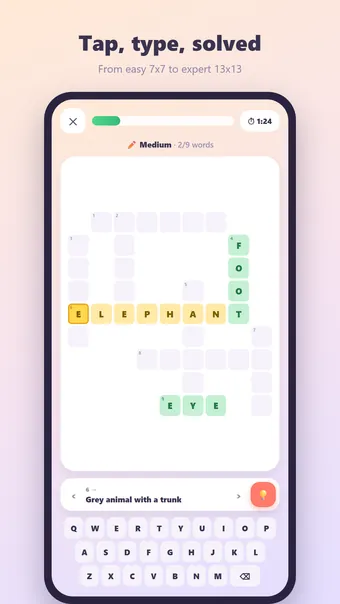 Crossword screenshot 2