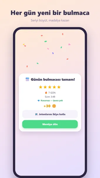 Bulmaca – günlük bulmaca