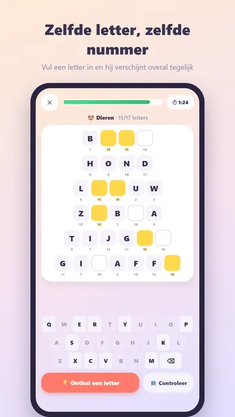 Cryptogram – tijdens het spel