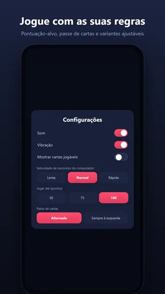 Copas – ajuste das regras