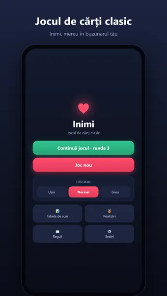 Inimi – meniul principal