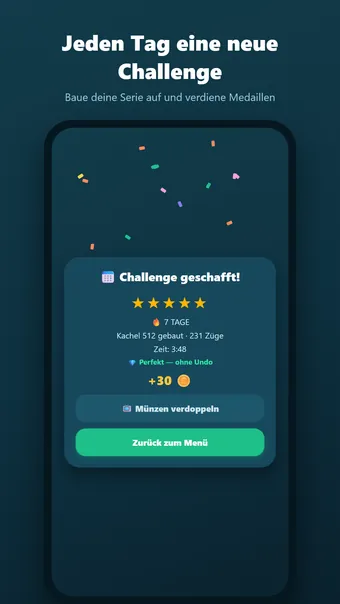 2048 Merge – tägliche Challenge