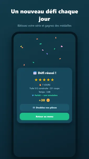 2048 Merge – défi du jour
