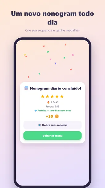 Nonogram – desafio diário