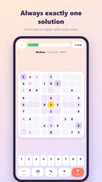 Sudoku screenshot 2