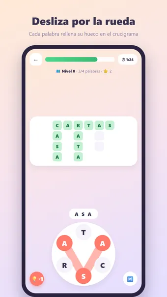 Word Connect – partida en curso