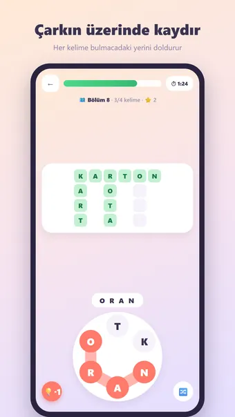Word Connect – oyun sırasında